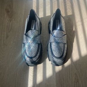 Steve Madden Rhinestone Loafer